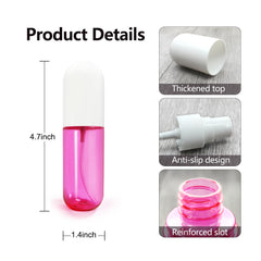 YOCASII travel spray bottle leak-proof cap keeps liquids secure in your bag.