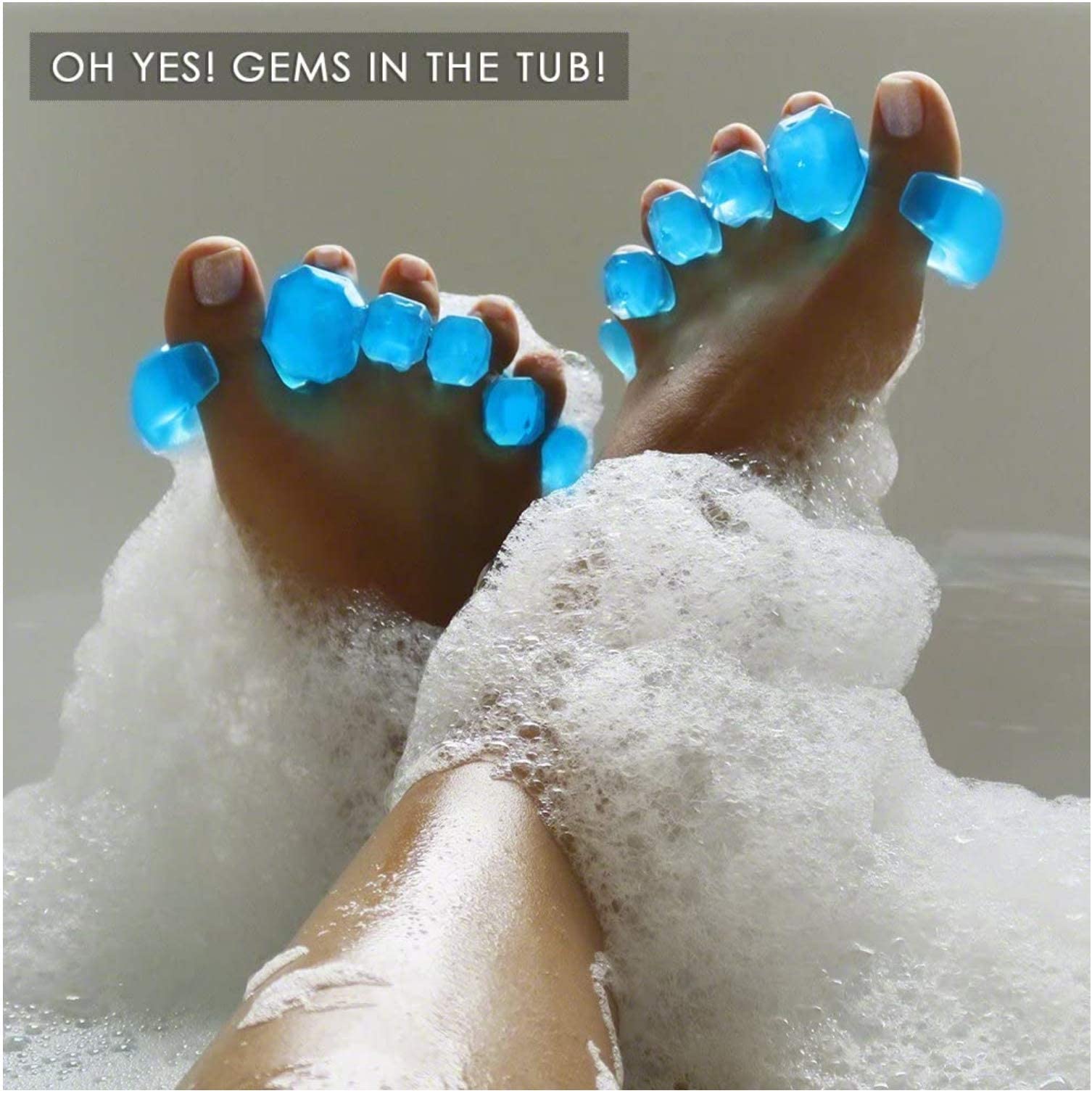 YogaToes Gems encourage balance and posture by improving toe movement.