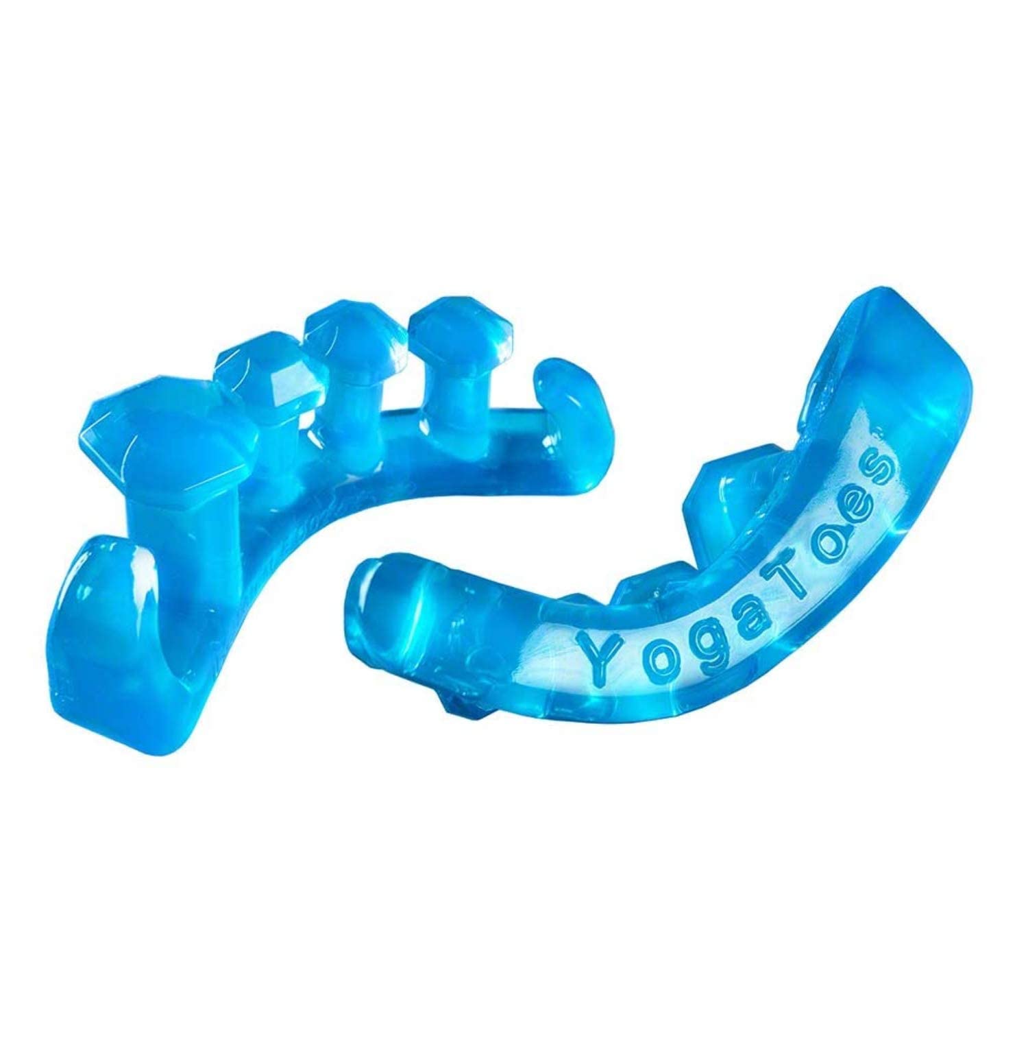 YogaToes Gems gemstone design close-up highlighting luxury foot care.