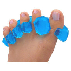 YogaToes Gems pair toe stretchers for toe alignment and foot comfort.