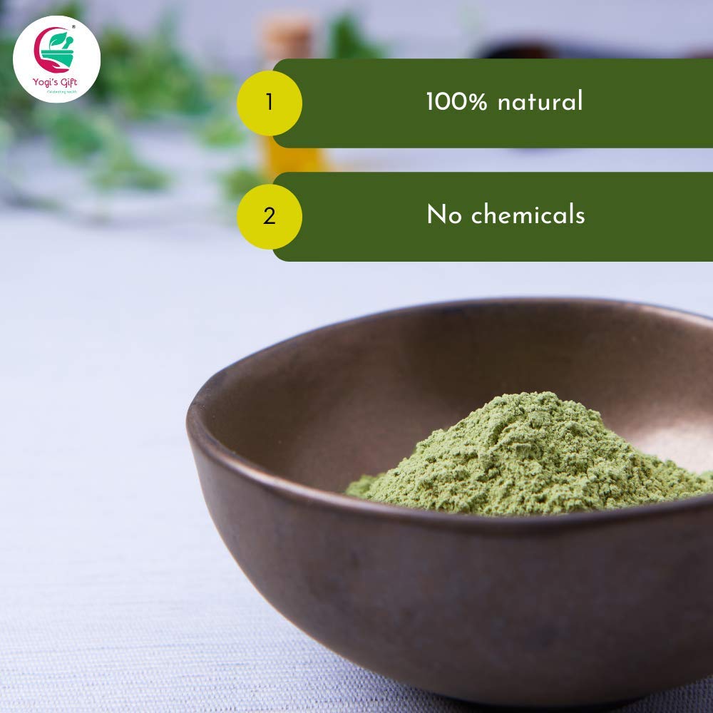 Yogi’s Gift Sidr, polvo nutritivo con mucílagos y flavonoides para cabello saludable.
