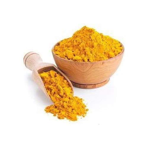 Textura dorada de Curcuma Aromatica para piel radiante