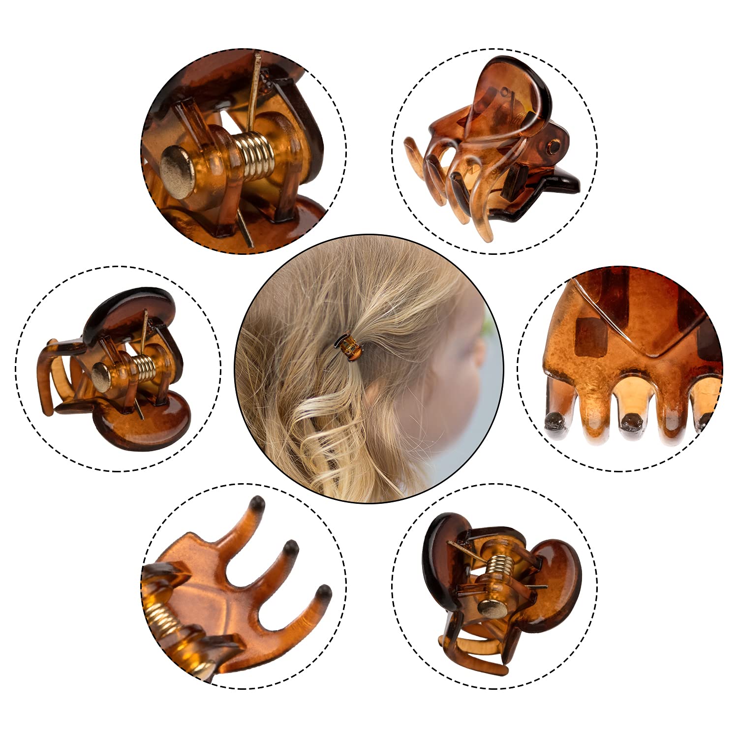 YOHAMA decorative clip for bridal, party, and playful hairstyles.