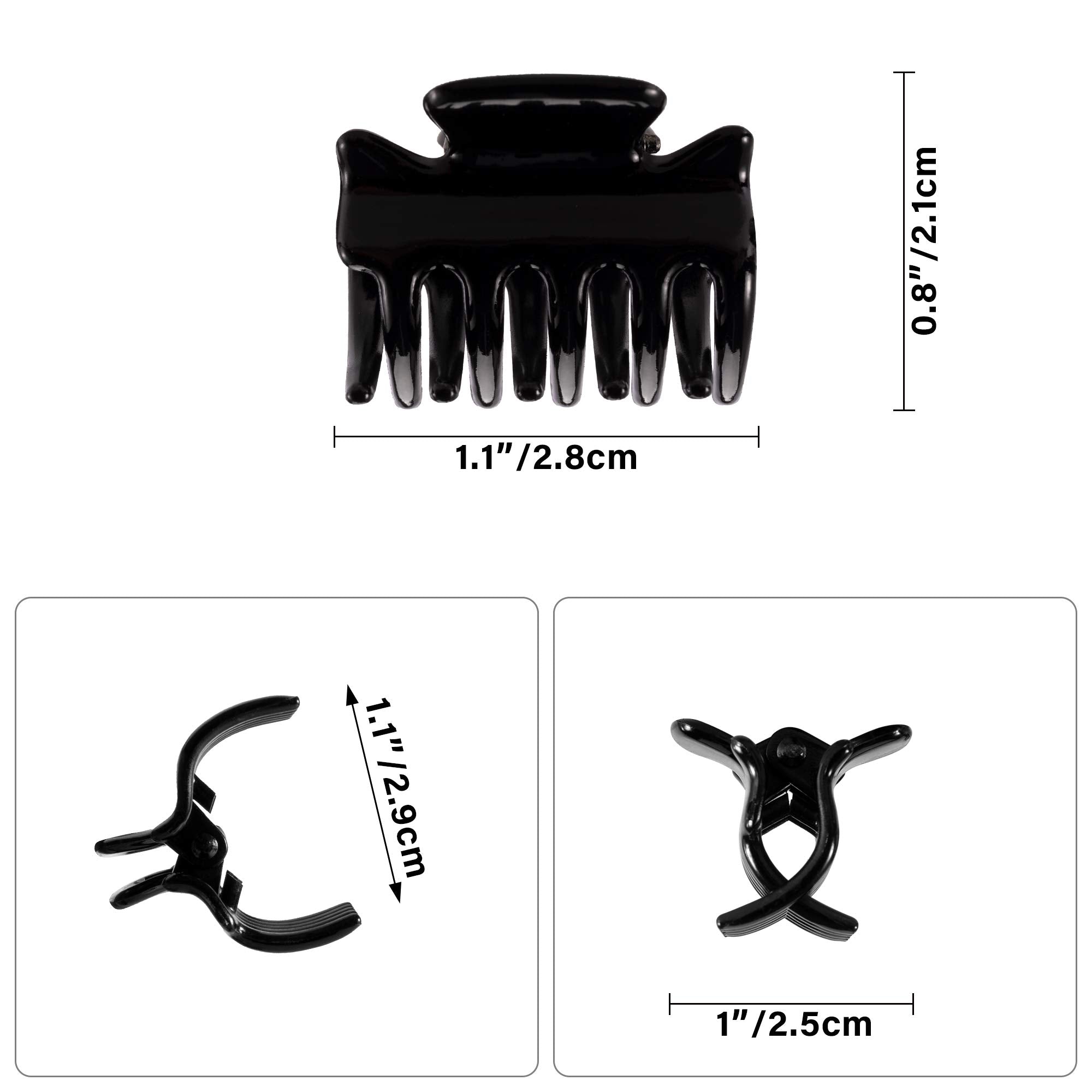 YOHAMA durable plastic hair clip with spring for lasting hold