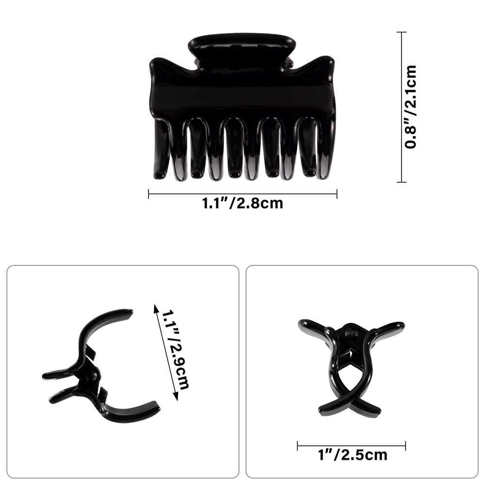 YOHAMA durable plastic hair clip with spring for lasting hold