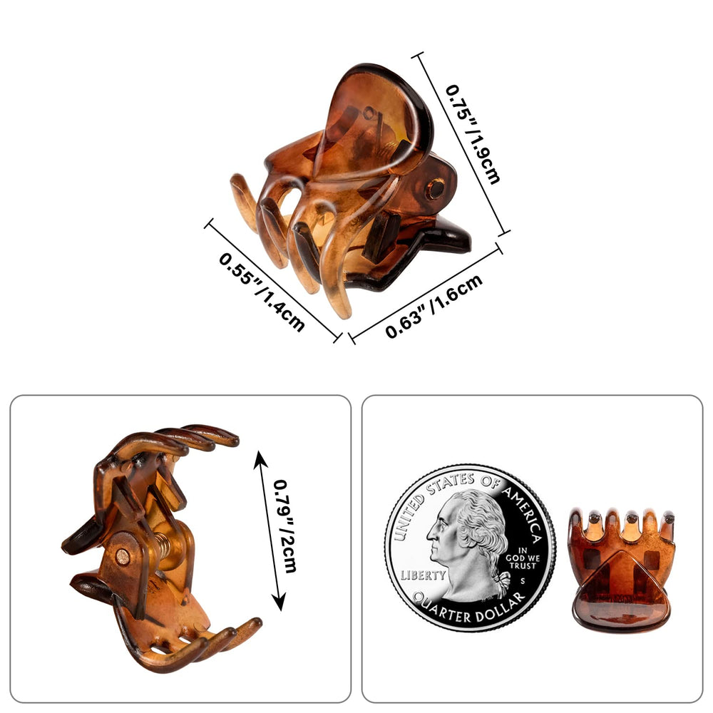 YOHAMA hair clips in thick packaging protect teeth during shipping