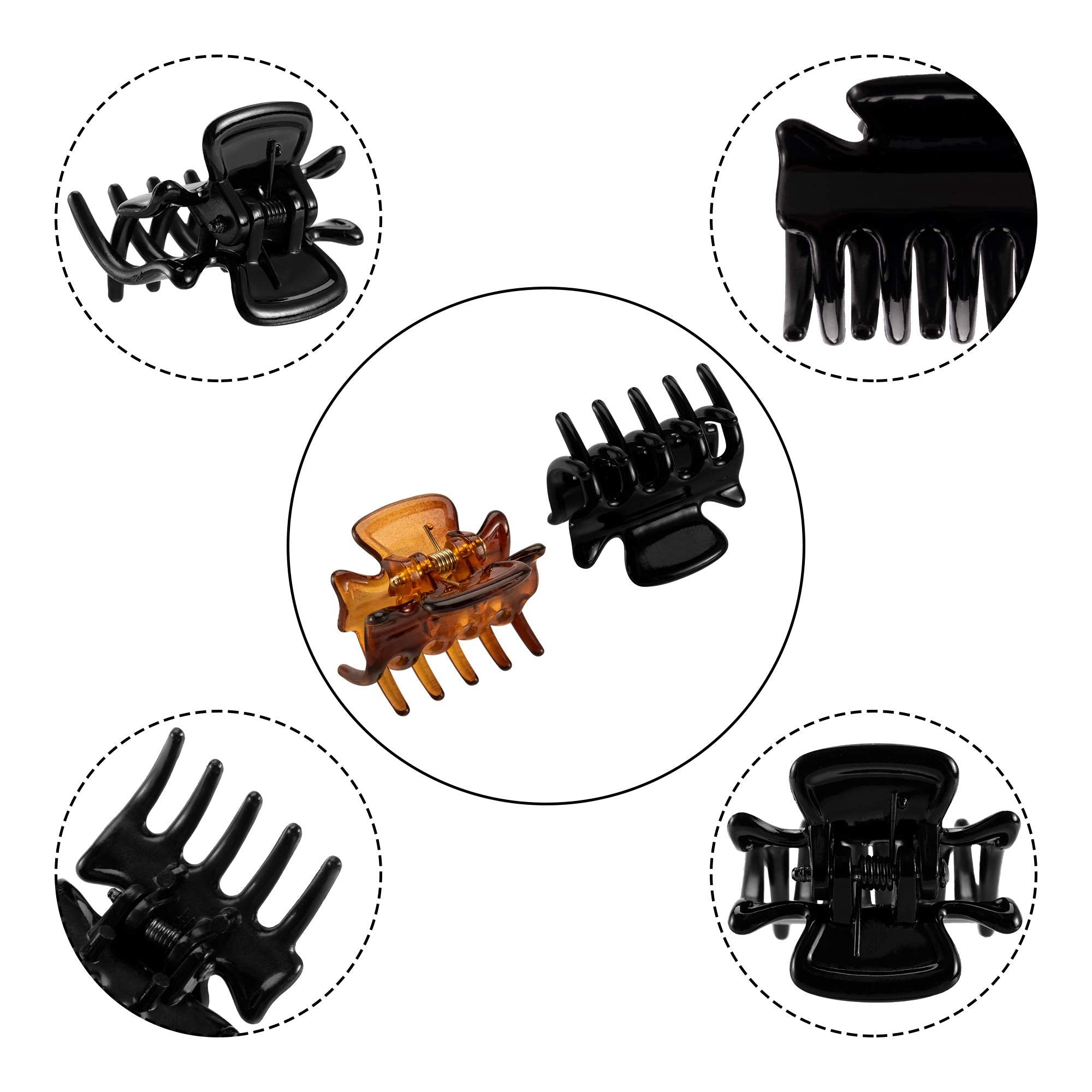 YOHAMA non-slip hair clip provides reliable bangs and style control