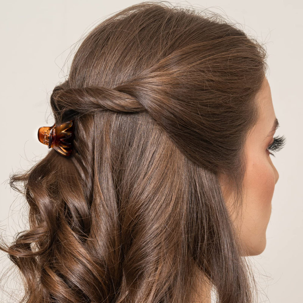 YOHAMA thick-hair clip offers durable plastic and steady grip.