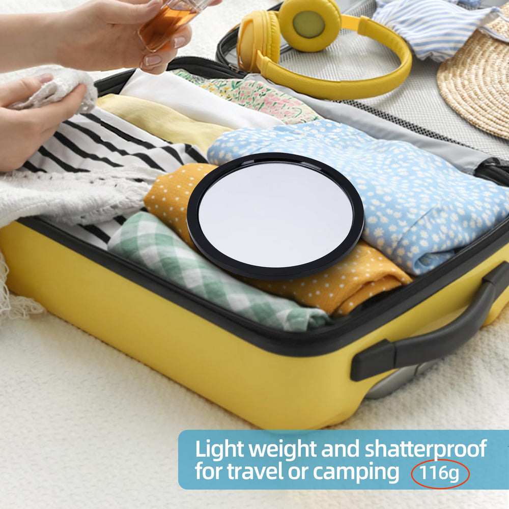 Tool-free installation on non-porous surfaces for quick repositioning.