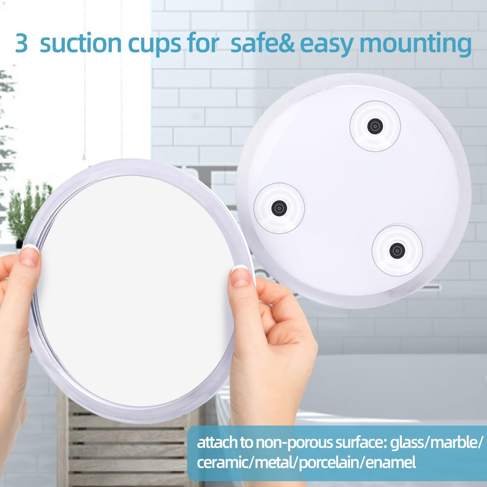 YoHumk glassless safety kids mirror reduces breakage risk in the shower.