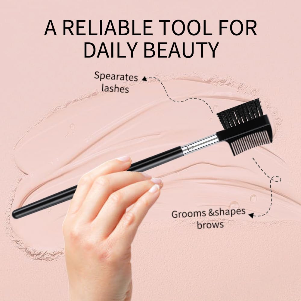 Yoizyfree spoolie for eyelashes extensions helps tidy and separate lashes.