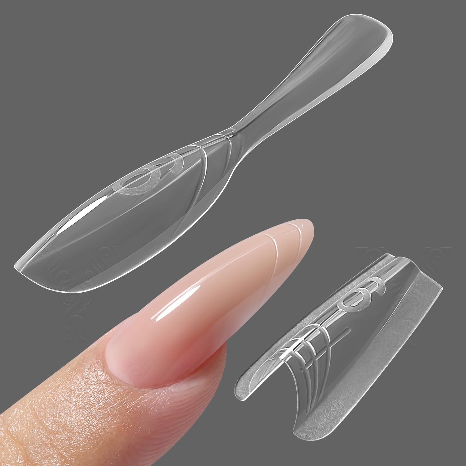 YOKE FELLOW Original Sandwich Nails dual forms for quick, salon-grade extensions.