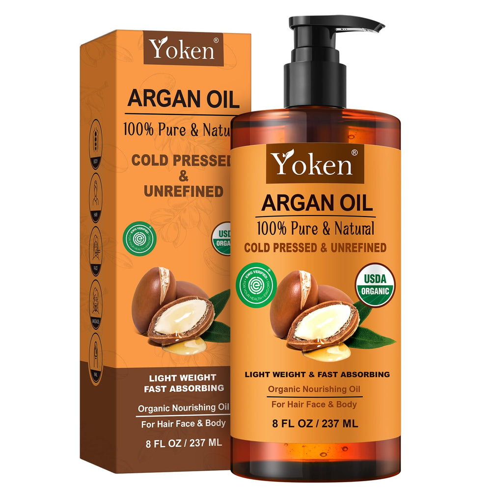 Uso diario para cabello piel y uñas con Yoken Argán