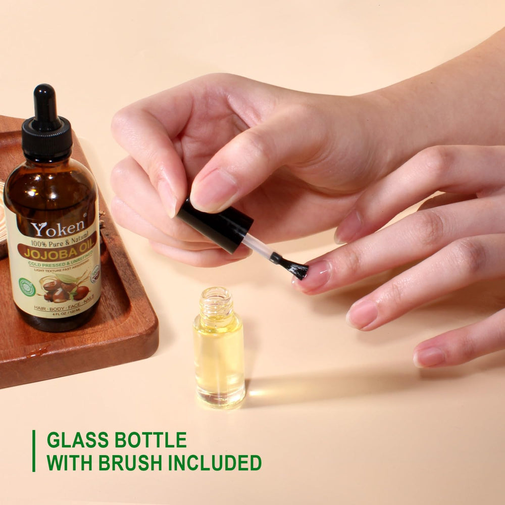 Yoken aceite de jojoba para cabello, nutre y aporta brillo