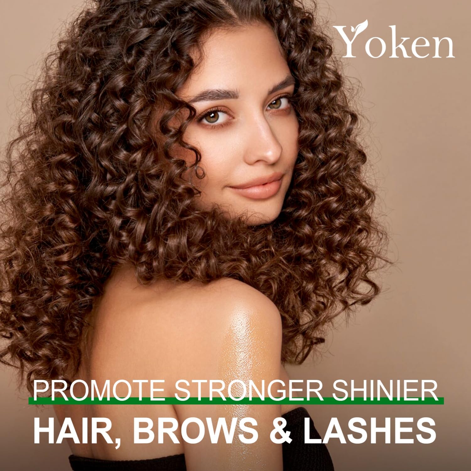 Yoken Aceite de Ricino para cabello nutre y aporta brillo natural.