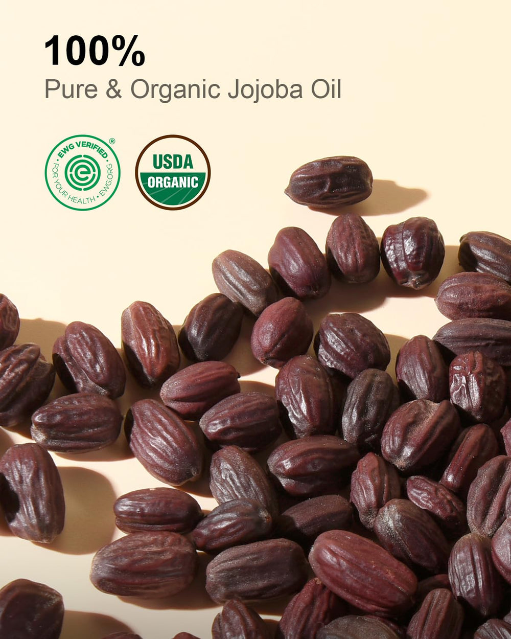 Yoken jojoba oil in amber glass bottle protecting purity and freshness.