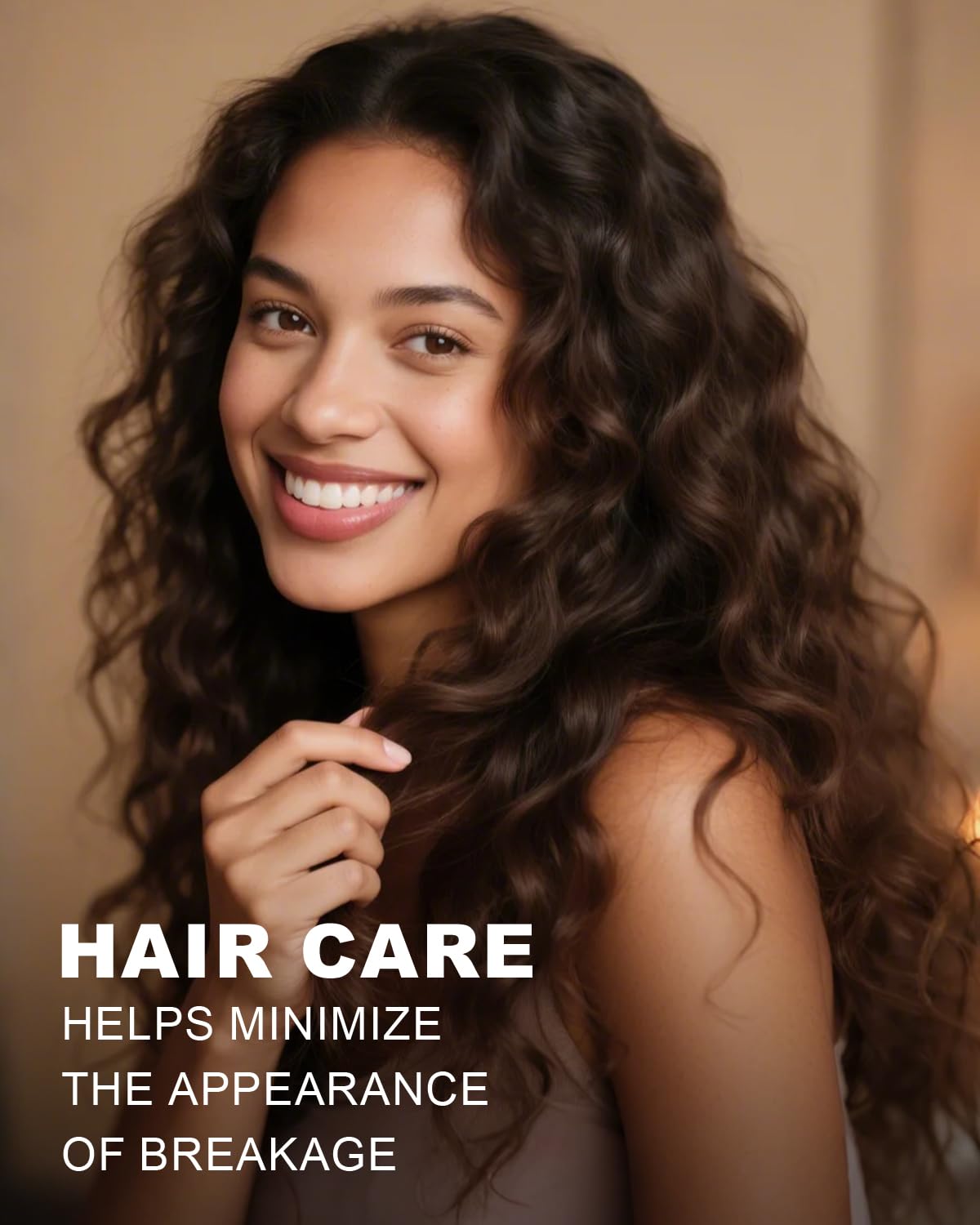 Yoken Argan Oil on hair enhances smoothness and natural gloss.