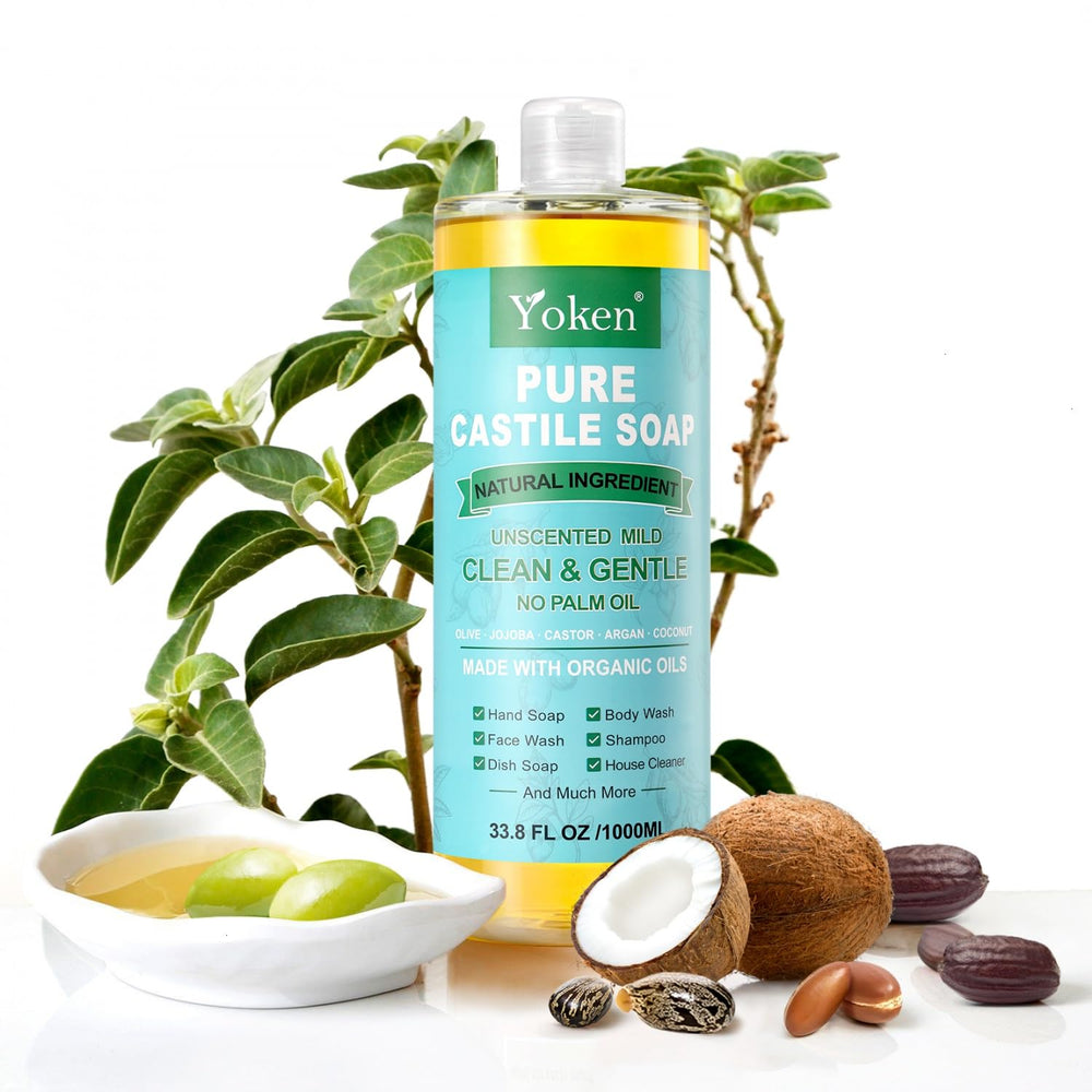 Lavado suave para ropa y limpieza de superficies con Yoken Castile