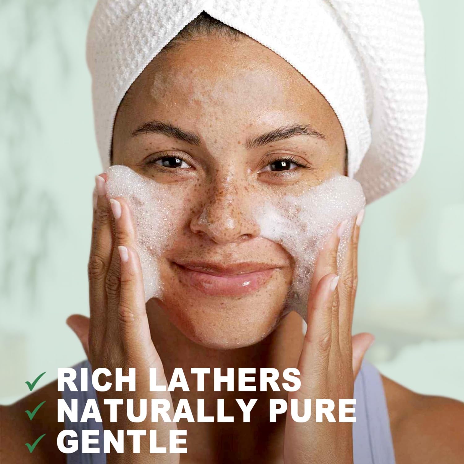 Yoken Castile Soap Liquid used as dish soap, delivering clean dishes and a gentle touch.