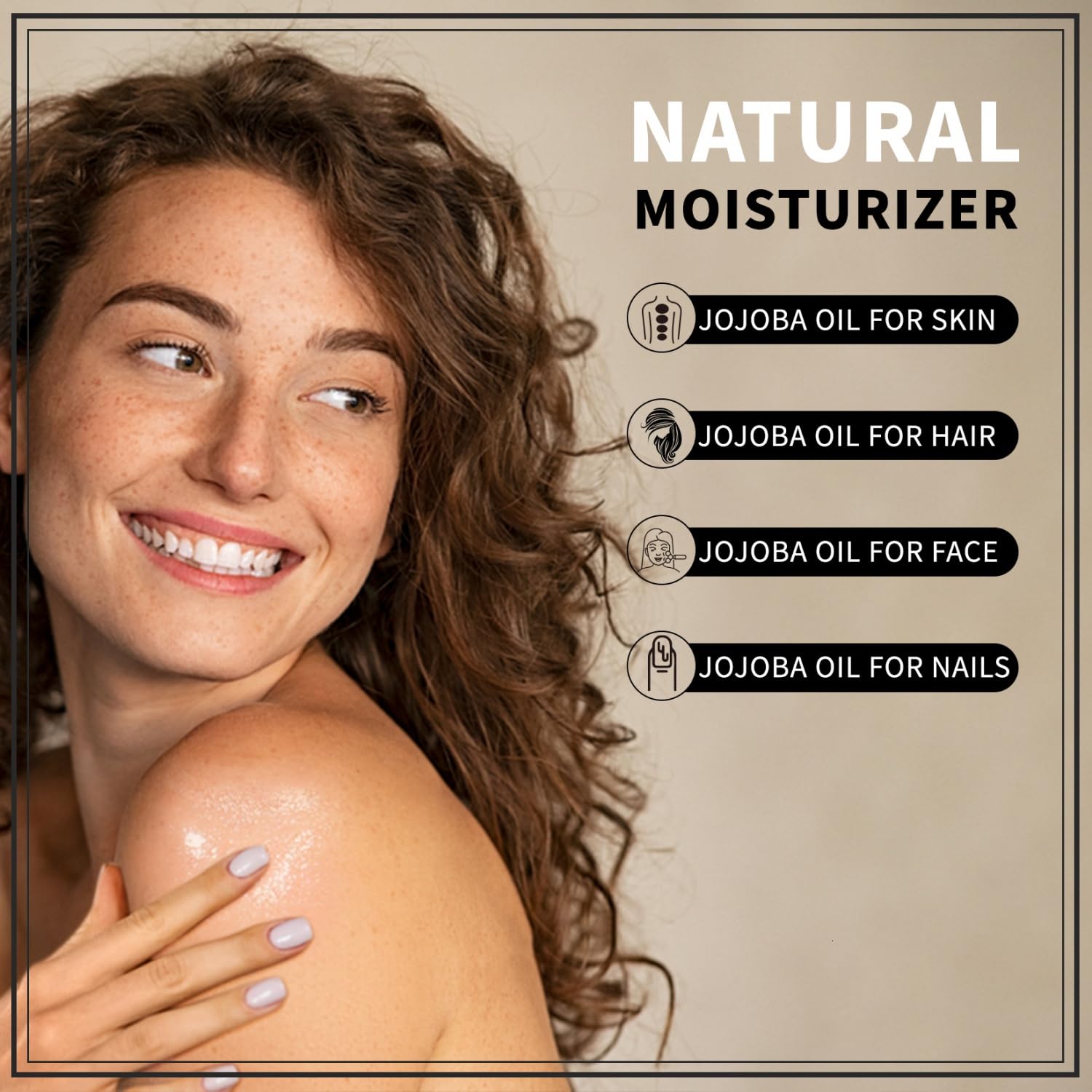 Hair treatment: Yoken jojoba oil adds shine and softness.