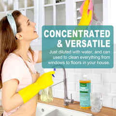 Yoken Castile Soap demonstrates 2-3x concentrated formula.