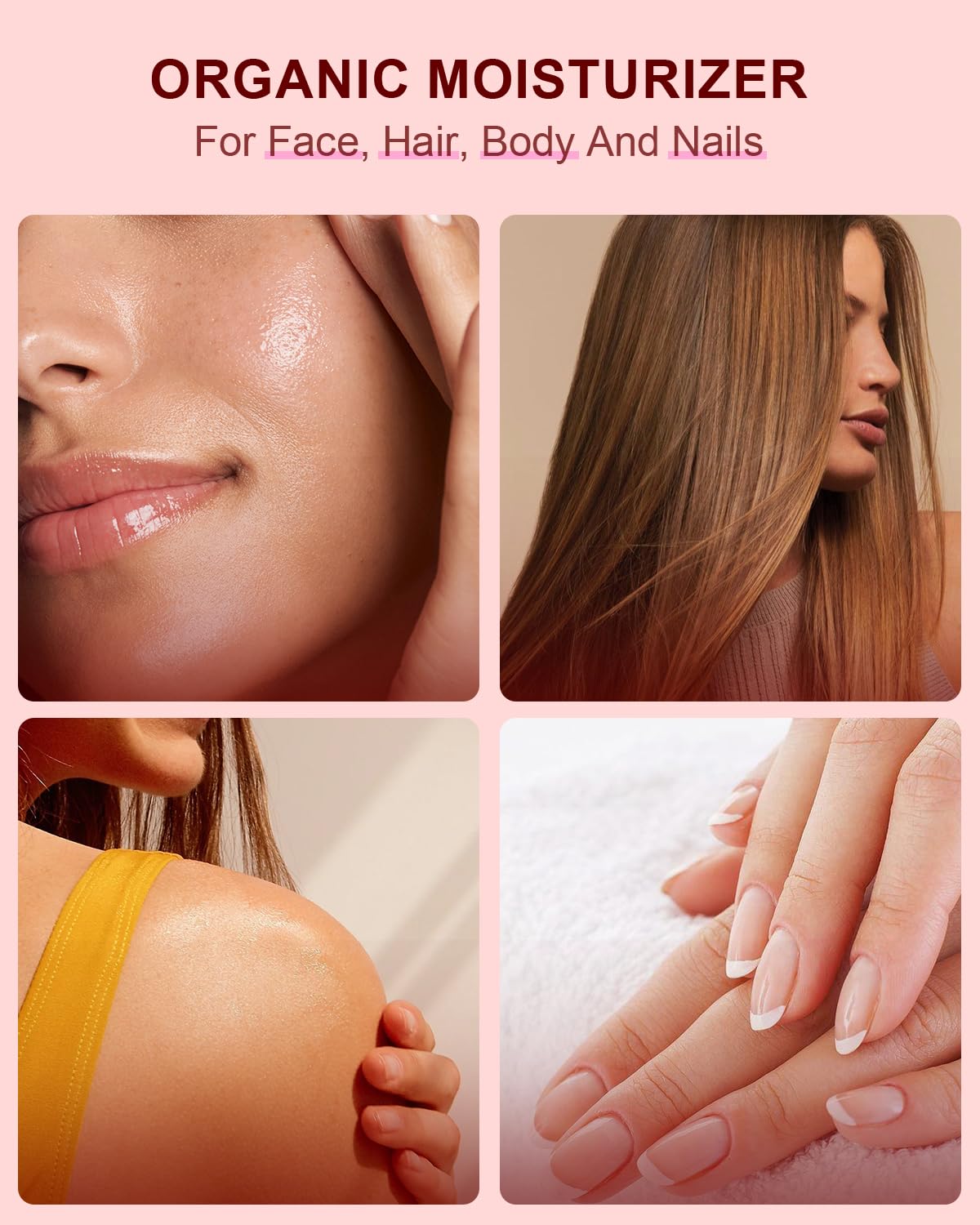 Yoken Rosehip Oil nourishes hair for softness and subtle shine.