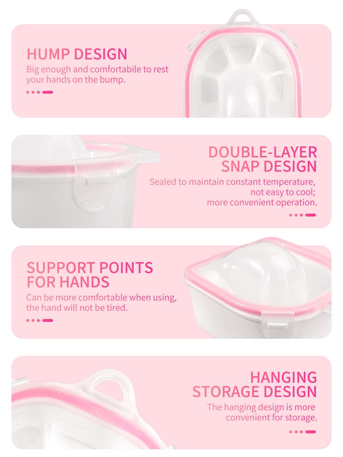 Yokilly double layer bowl design speeds soak for efficiency.