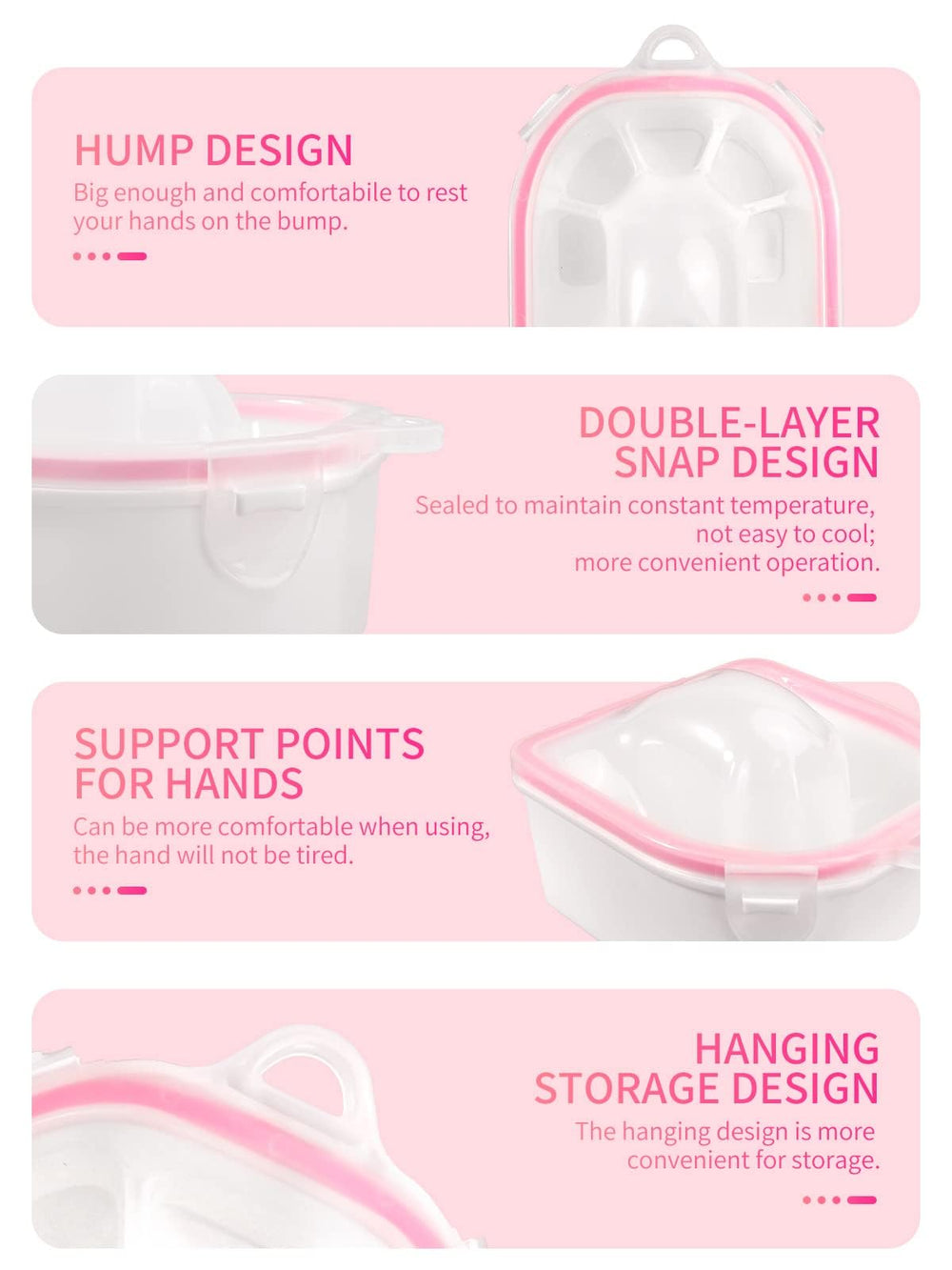 Yokilly double layer bowl design speeds soak for efficiency.