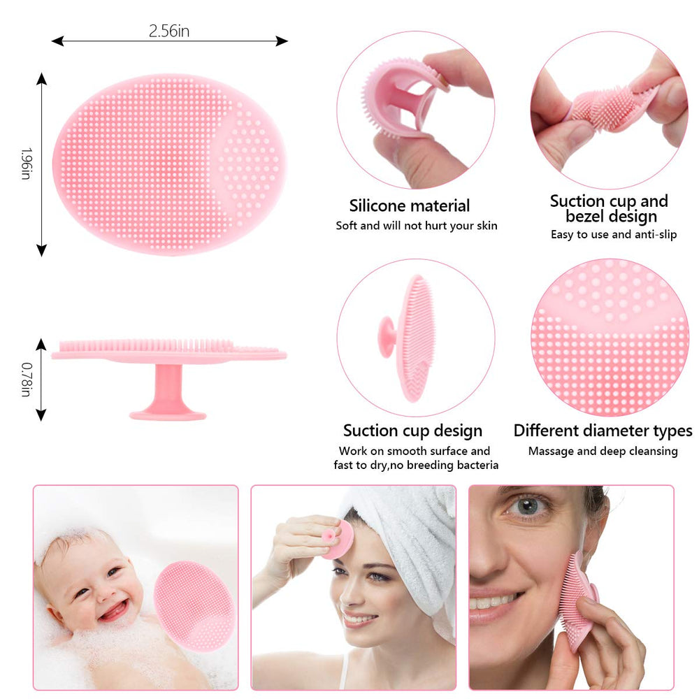 Yokilly face cleansing brush for thorough cleansing and skin refreshment.
