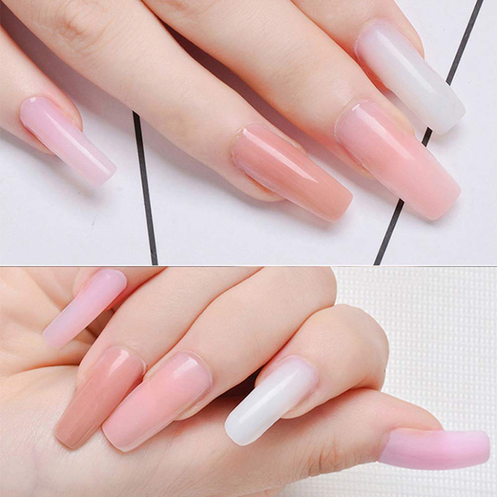 Yokilly nail forms with numbered length guides for accurate nail shaping