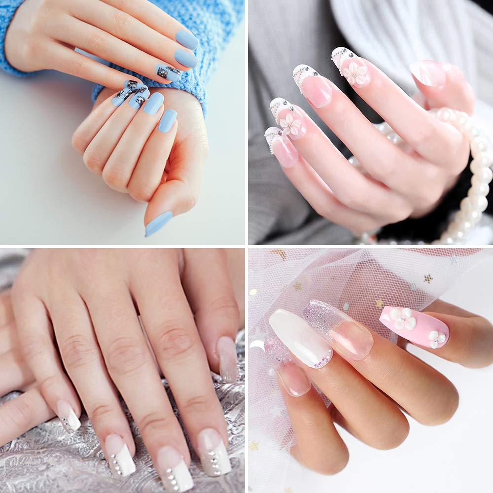 Yokilly nail forms adhere securely for stable shaping during gel application