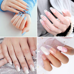 Yokilly nail forms adhere securely for stable shaping during gel application