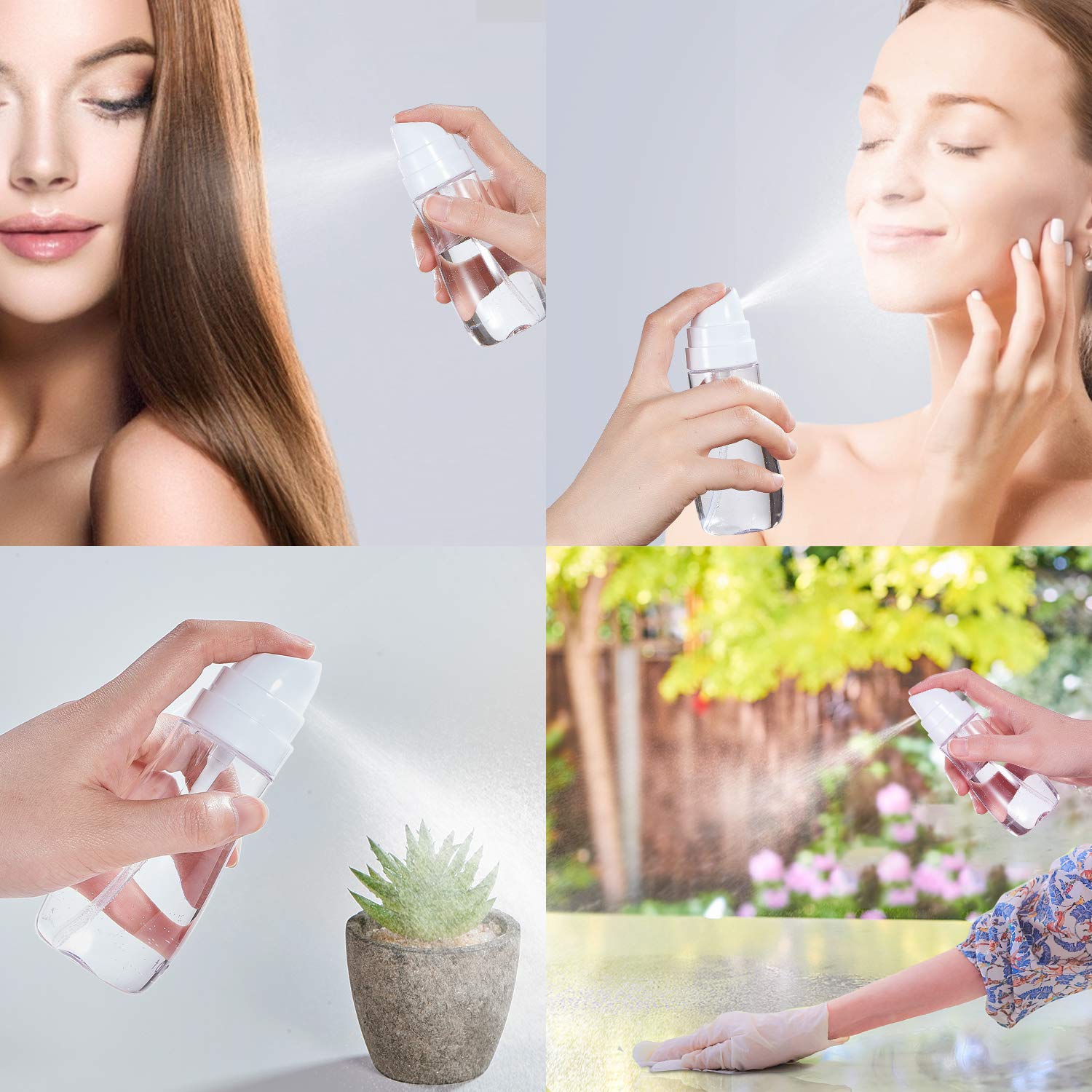 BPA-free PETG bottle featuring leak-proof cap for travel