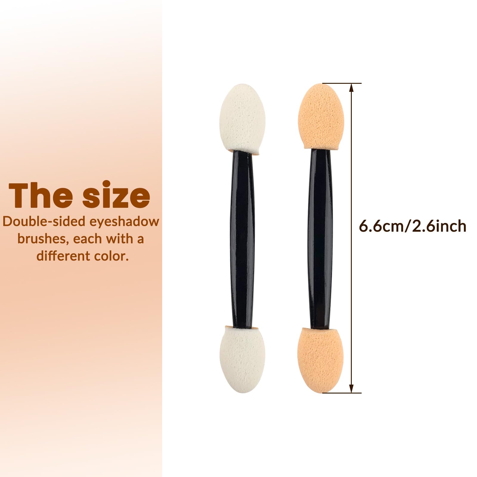 YOLCAR dual-ended sponge tips enable versatile shading and blending on the go.