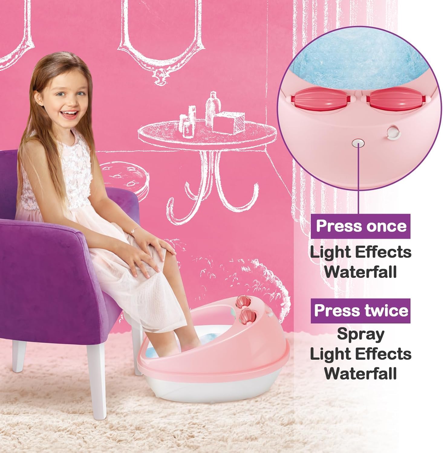 Yoloflix toe separators support comfy at-home pedicures