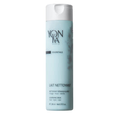 YON-KA cleansing milk bottle pour for gentle makeup removal