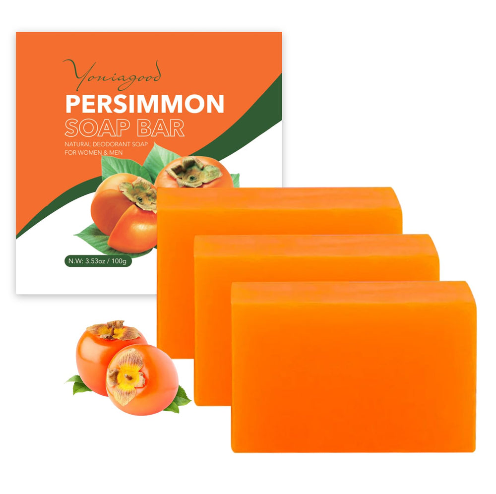 yonia-good jabón persimón para eliminar olores y dejar la piel fresca todo el día.