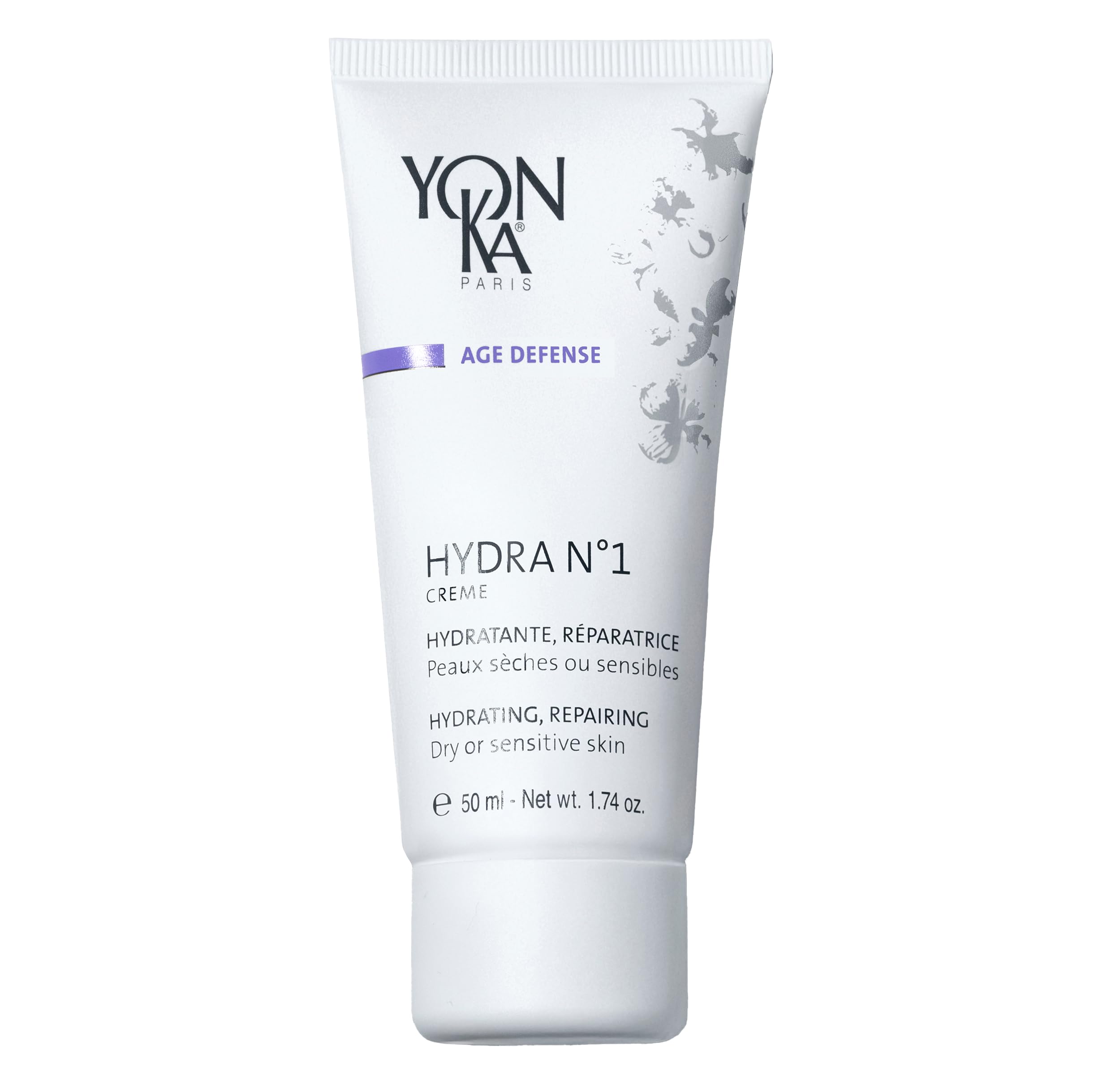 Yon-Ka Hydra No. 1 Creme bottle shows luxurious hydration for dry skin.