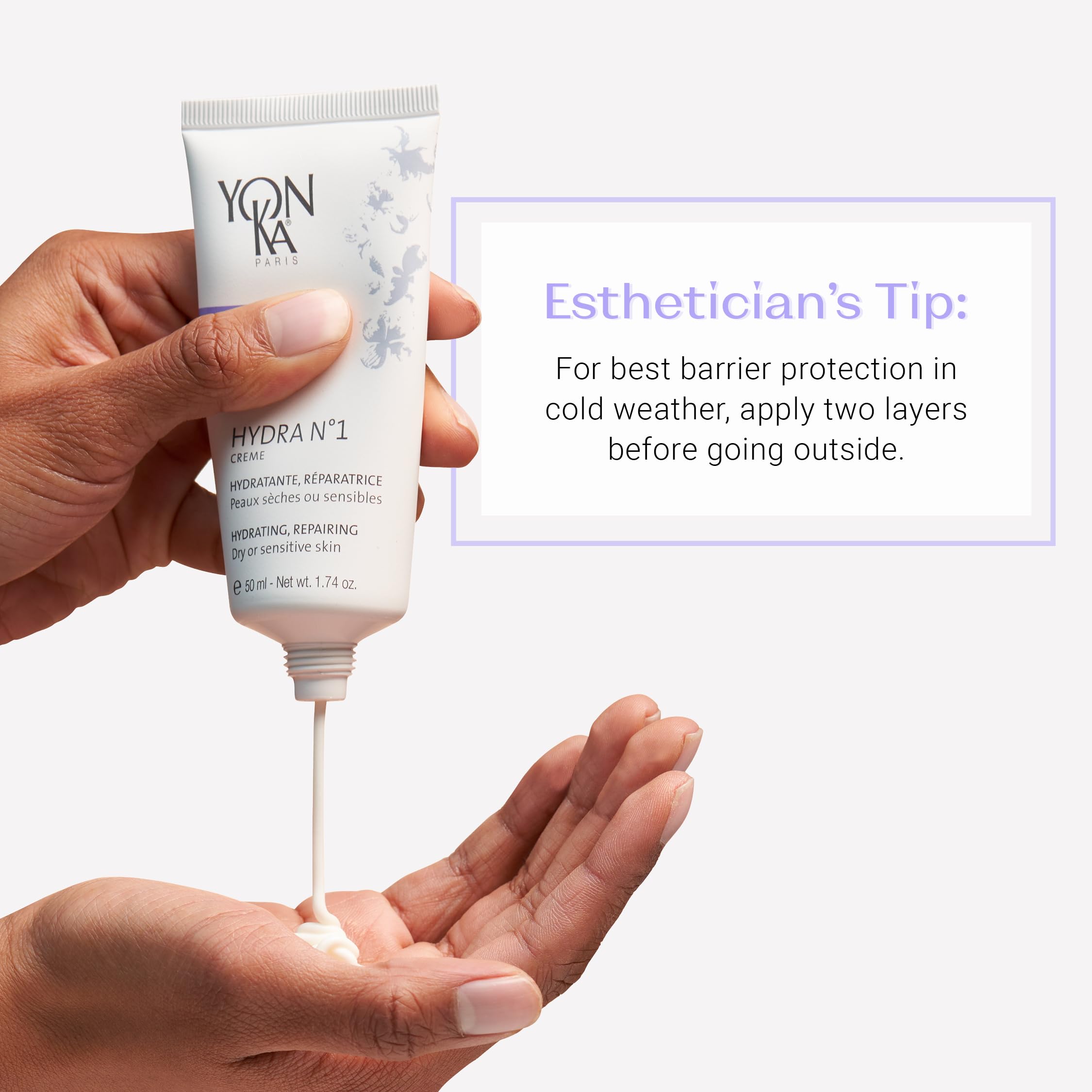 Swatch reveals smooth, supple skin after daily use.