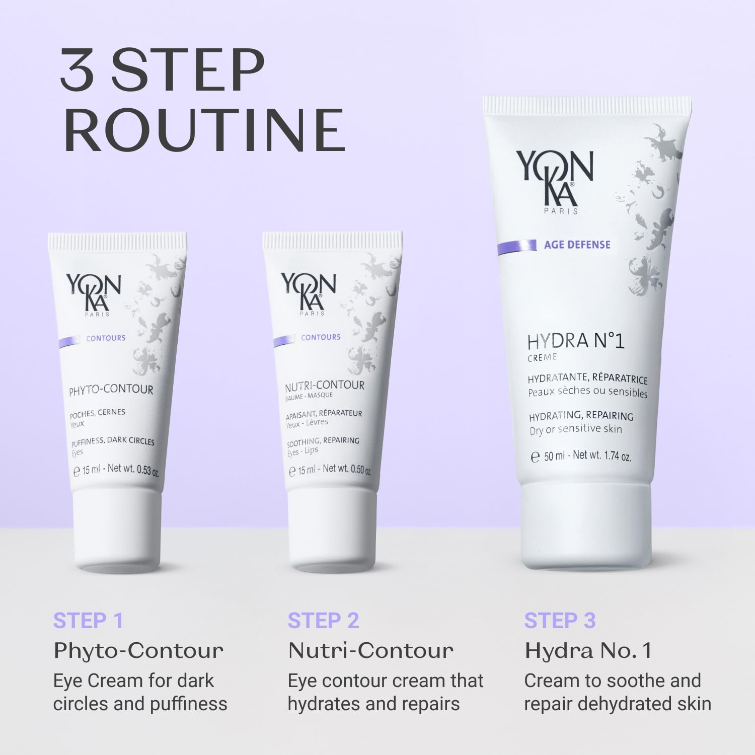 Yon-Ka Phyto-Contour daily-use concept emphasizes brightening and firming around the eye contours.