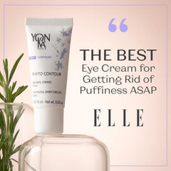 Yon-Ka Phyto-Contour packaging front highlights rosemary-infused eye care for daily self-care.
