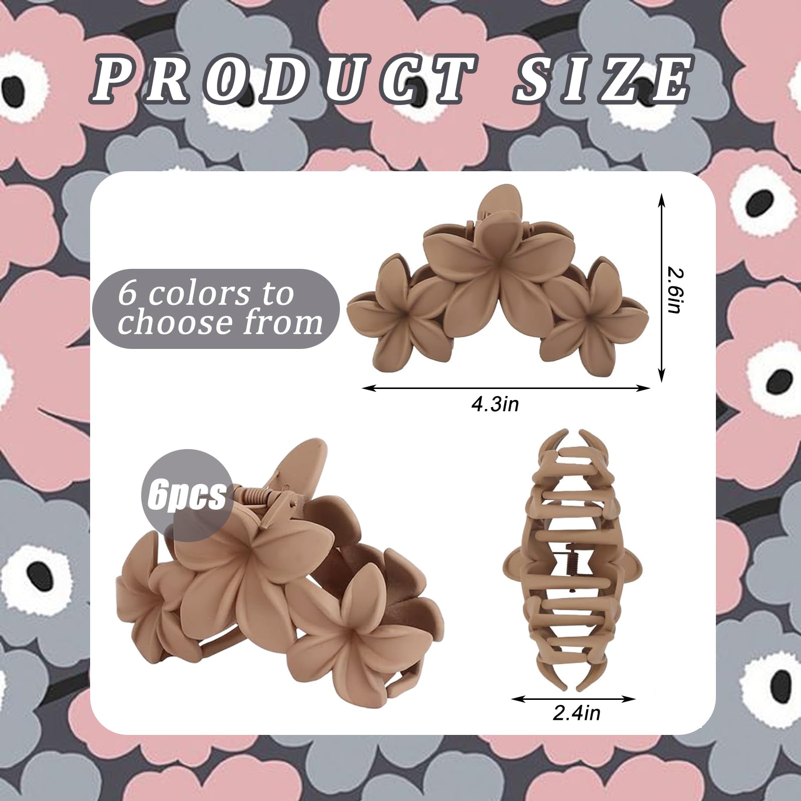 Yonoy broches flor hawaiana para playa y luau.