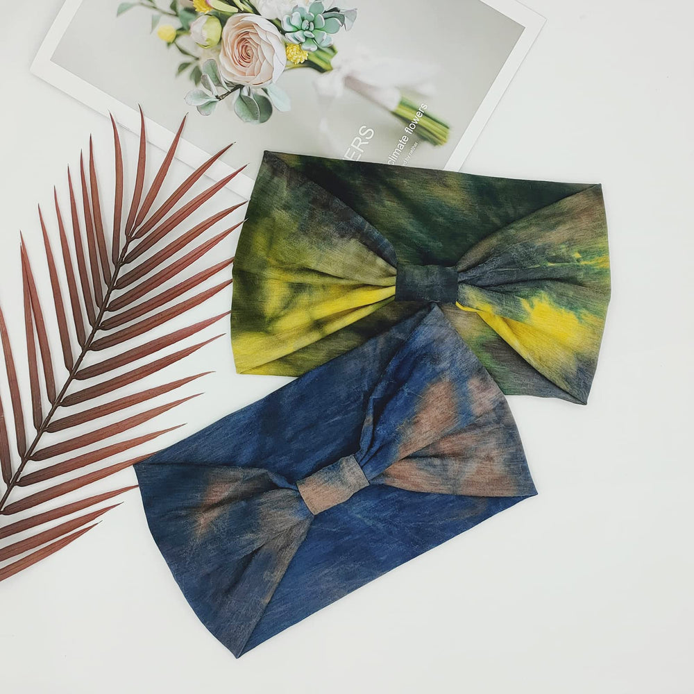 Diadema Yonuf boho con nudo frontal, estilo versátil para diferentes looks