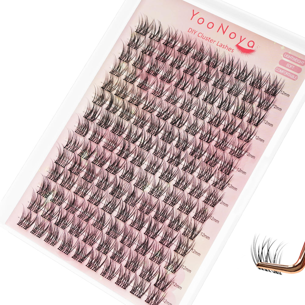 YooNoya C-Curl lift design enhances the lid line with an invisible band for natural look.