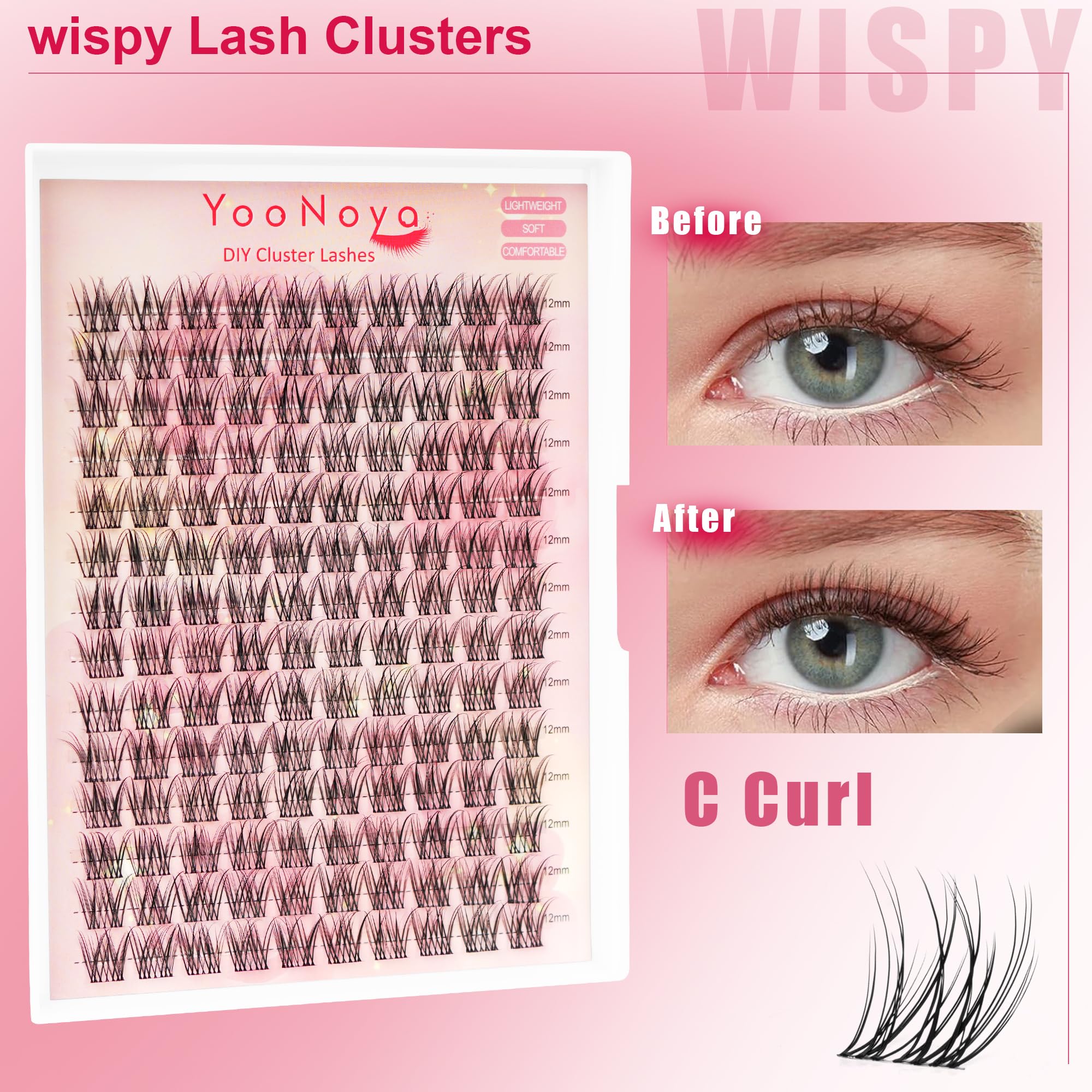YooNoya quick-application clusters deliver salon like results in minutes for beginners.