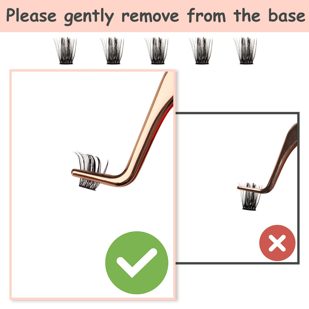 Yoonoya 144-pc lash tray ready for precise styling