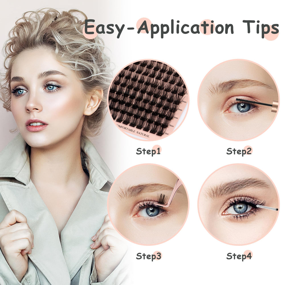 YOONOYA reusable lash clusters up to 10 uses with care