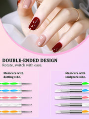 YOOVR French tip line brushes for ultra-fine lines and tips.