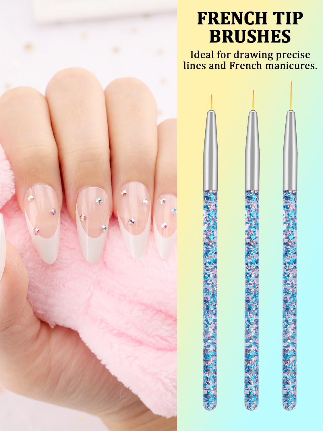 YOOVR Magnetic Nail Stands drying rack for organized, wobble-free sessions.