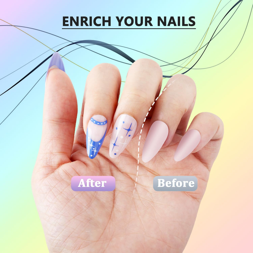 YOOVR professional nail art kit for salon and home use.